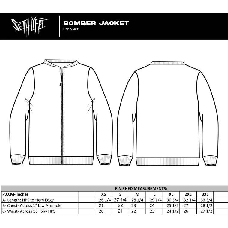 VIRTUAL CHROMA BOMBER JACKET