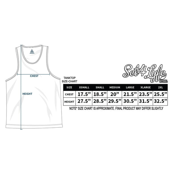 Set 4 Lyfe / Ben Franke - CROSSINGS TANKTOP - Clothing Brand - Premium Tanktop - SET4LYFE Apparel