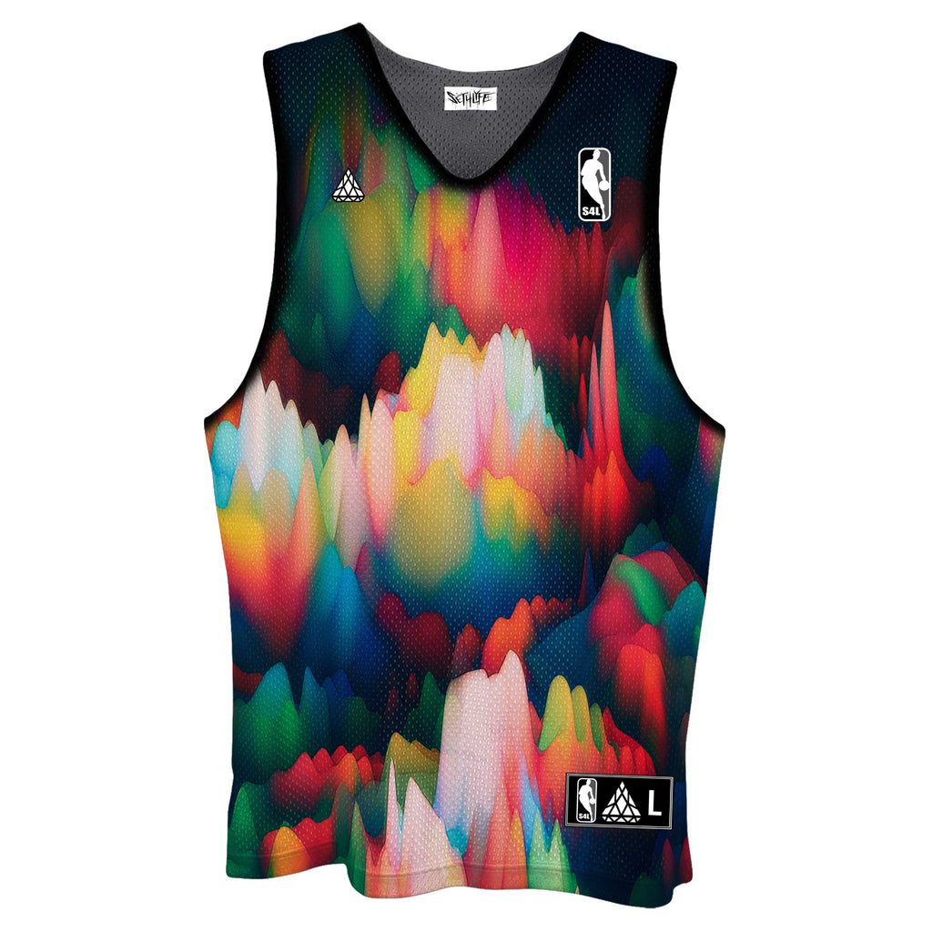 ABSTRACT WAVES CUSTOM JERSEY