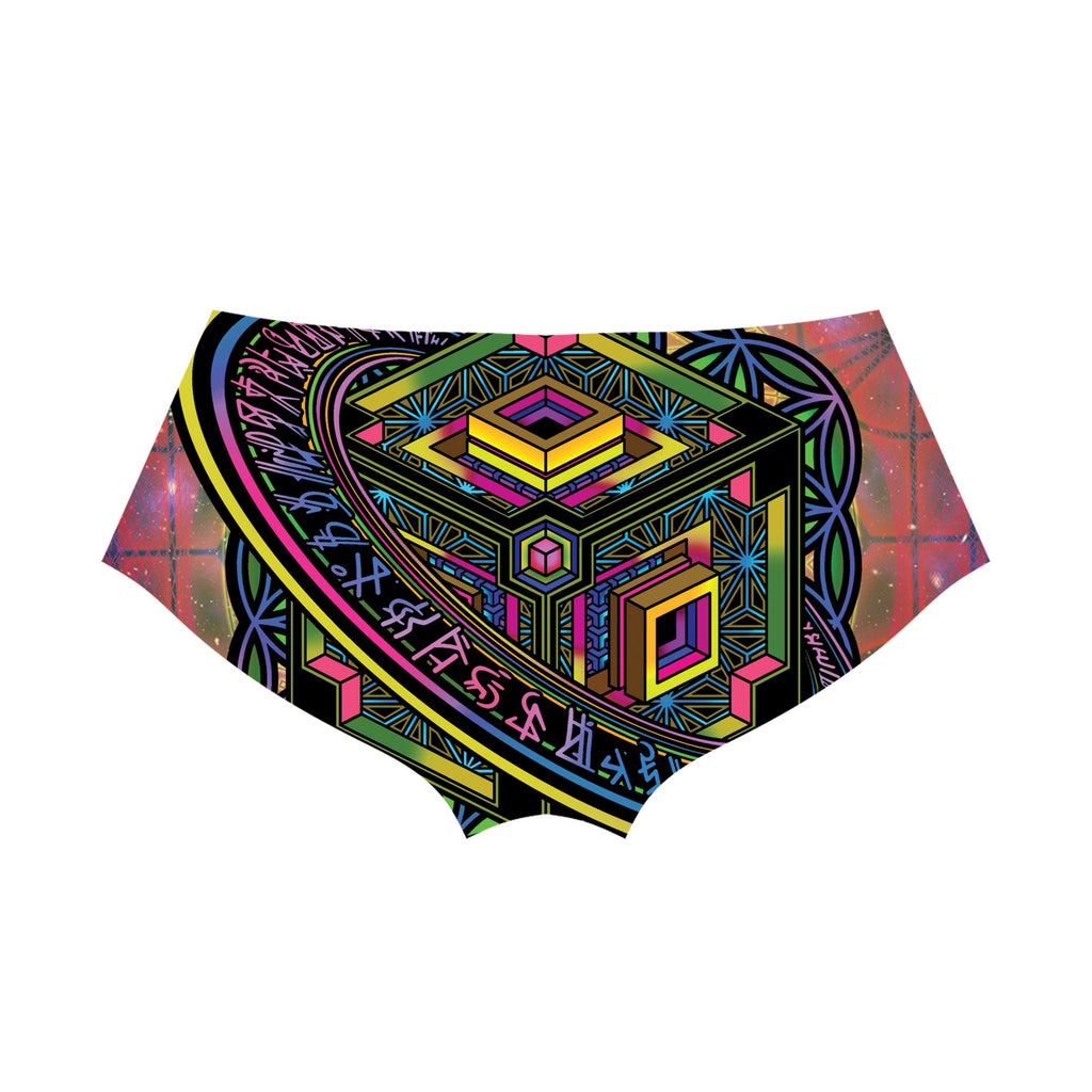 ALTERED PERSPECTIVE BOOTY SHORTS