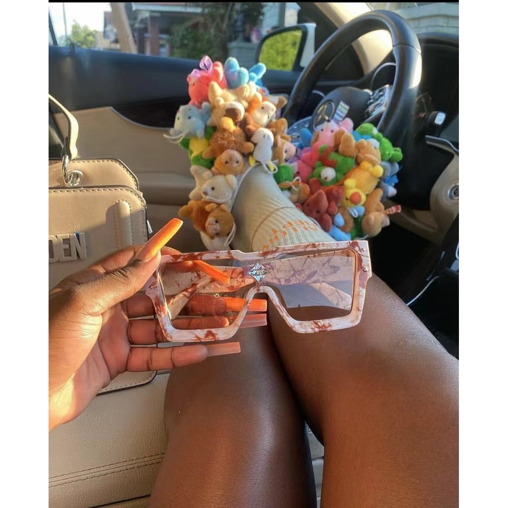 FURRY TEDDY BEAR SLIDES