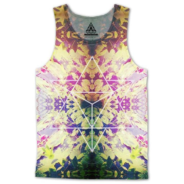 Set 4 Lyfe / DAQUALIA - LILYPADS MERKABA TANKTOP - Clothing Brand - Premium Tanktop - SET4LYFE Apparel