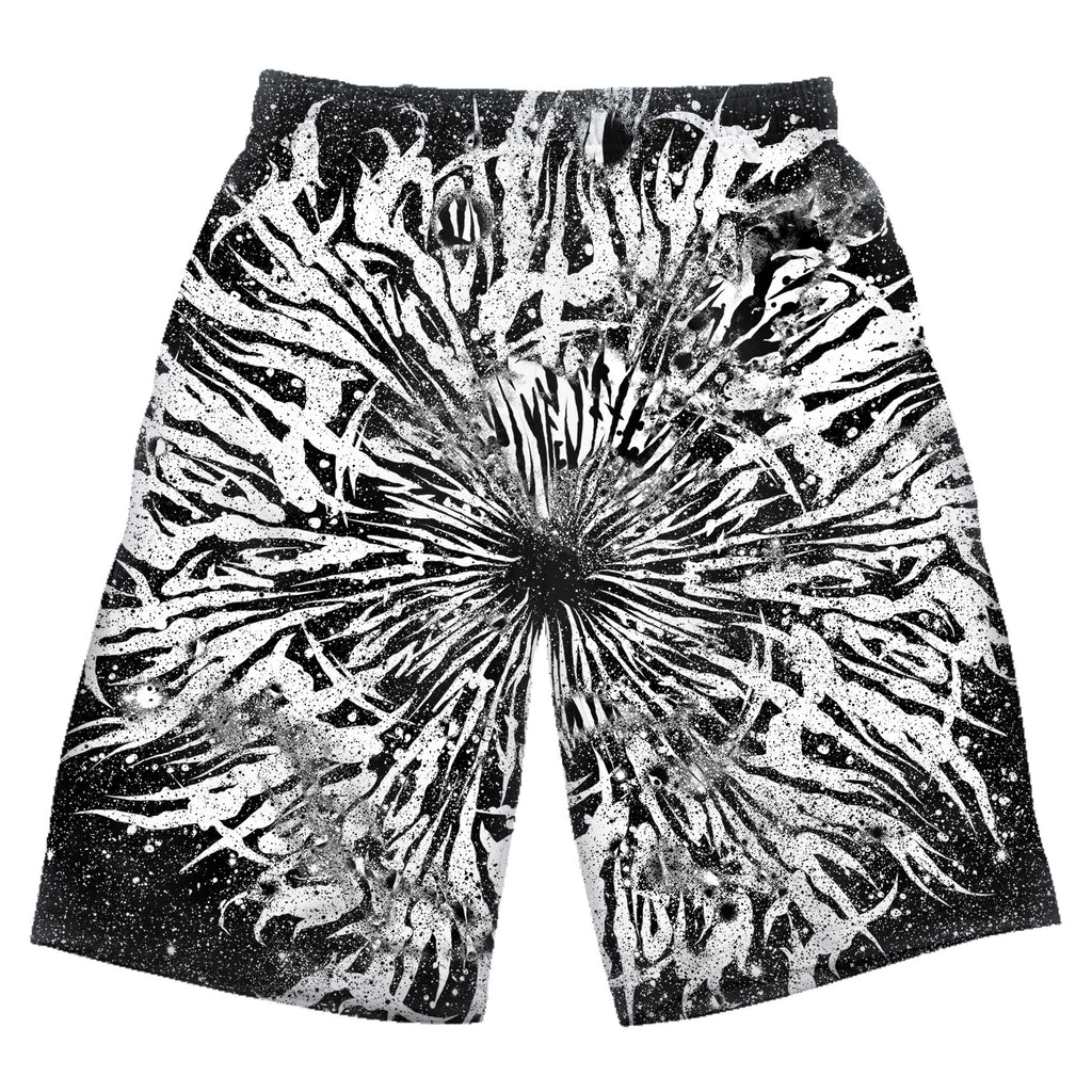 DARK GRIME MANDALA SHORTS