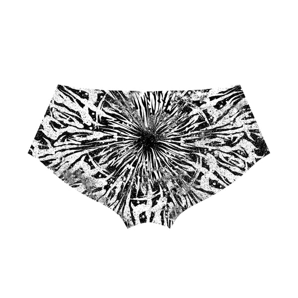 DARK GRIME MANDALA BOOTY SHORTS