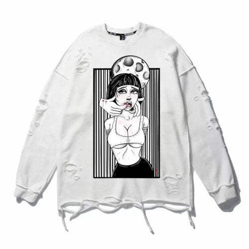 PIN ME DOWN DISTRESSED SWEATER