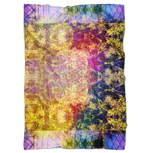 Set 4 Lyfe / DAQUALIA - PINEAL METATRON BLANKET - Clothing Brand - Blanket - SET4LYFE Apparel