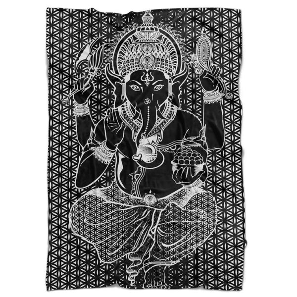 Set 4 Lyfe / Rooz Kashani - SACRED GANESHA BLANKET - Clothing Brand - Blanket - SET4LYFE Apparel