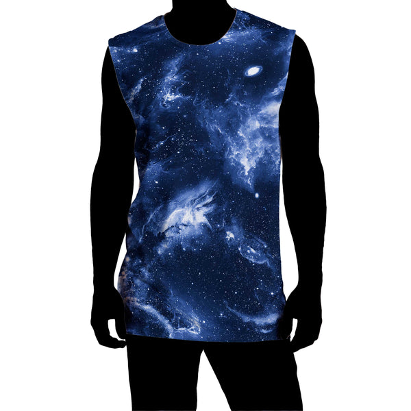 DEEP BLUE SPACE SLEEVELESS TEE