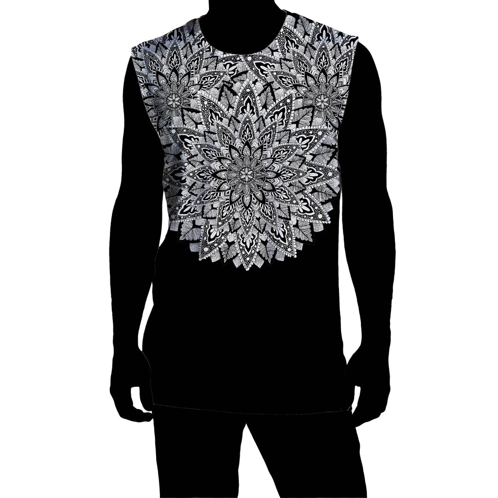 FLORAMANDALA SLEEVELESS TEE