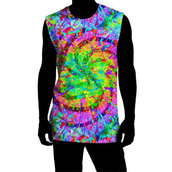 NEON DIZZY SLEEVELESS TEE