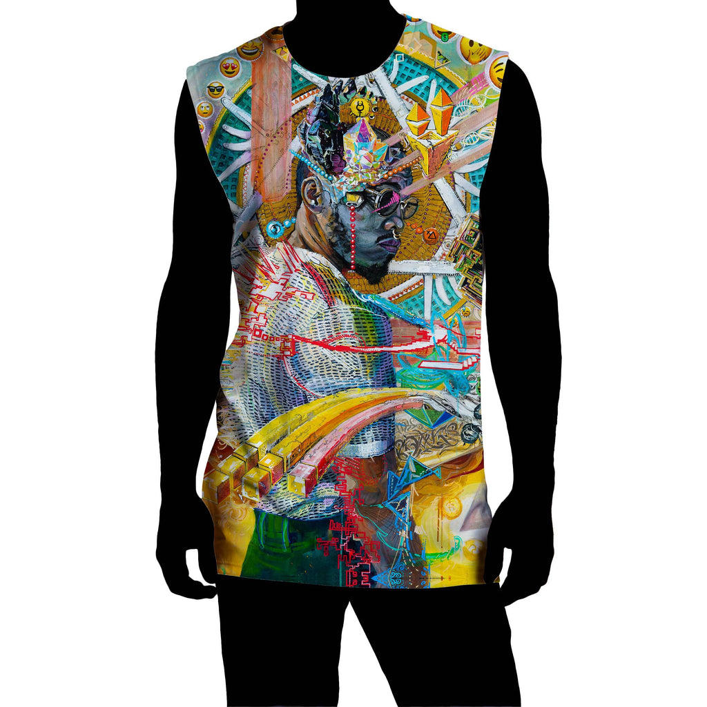 WORD IS WORLD SLEEVELESS TEE