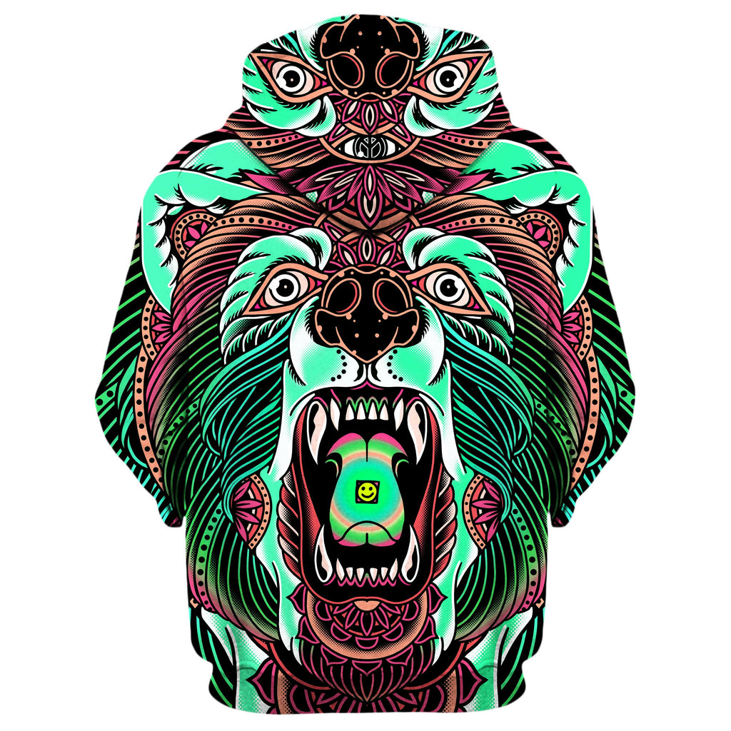 ACID BEAR LIME HOODIE