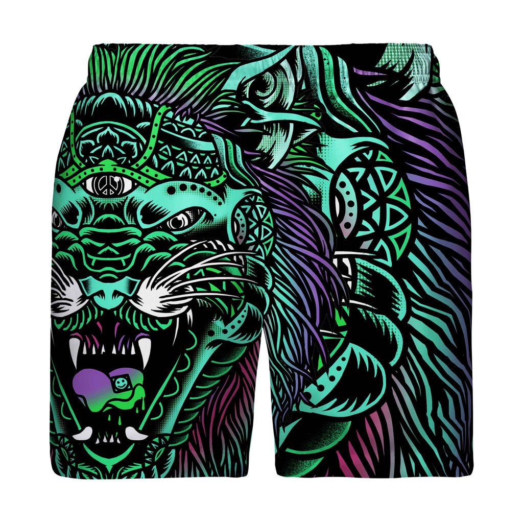 ACID TIGER SWIM TRUNKS