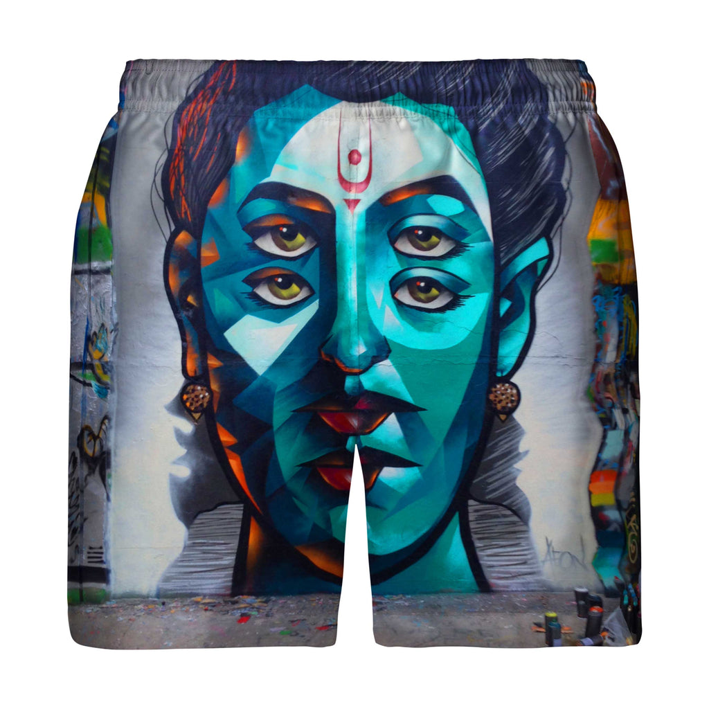 BACK ALLEY SWIM TRUNKS