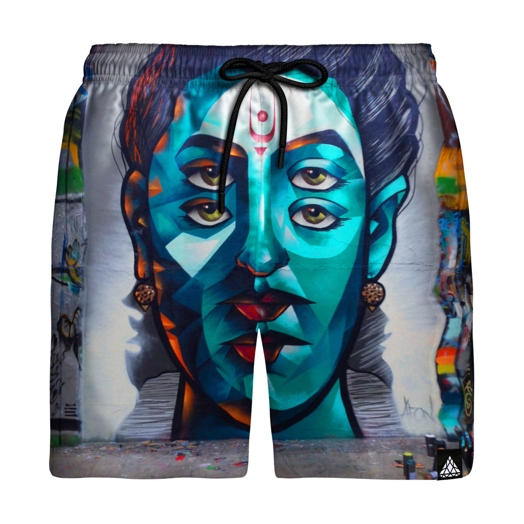 BACK ALLEY SWIM TRUNKS