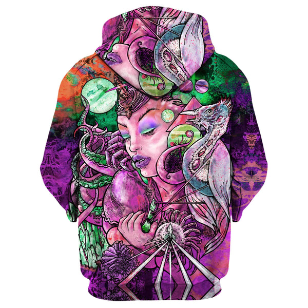 CRYSTAL THOUGHTS PURPLE HOODIE
