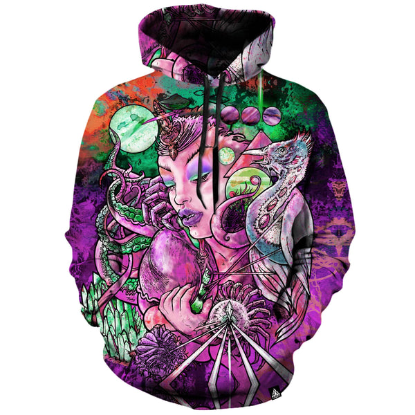 CRYSTAL THOUGHTS PURPLE HOODIE