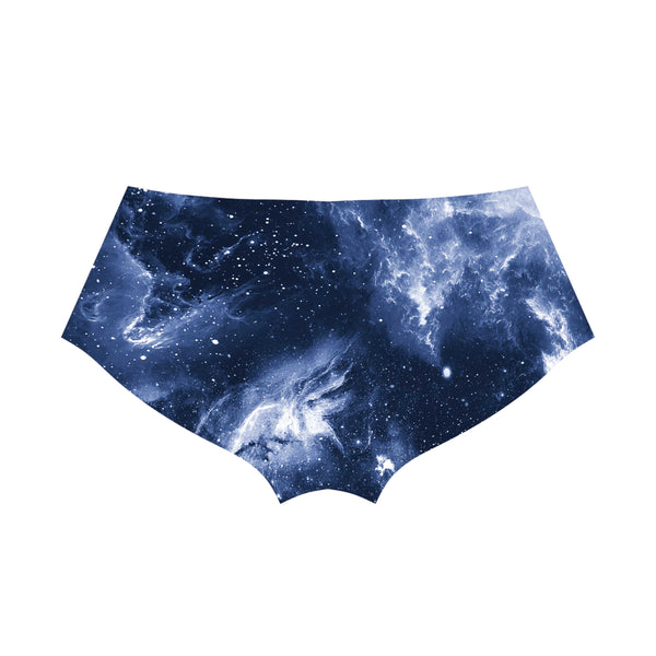 DEEP BLUE SPACE BOOTY SHORTS