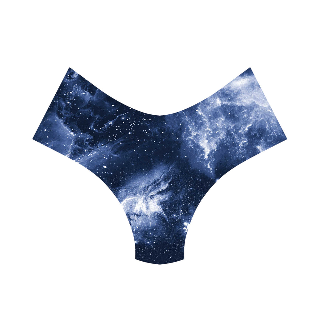 DEEP BLUE SPACE BOOTY SHORTS