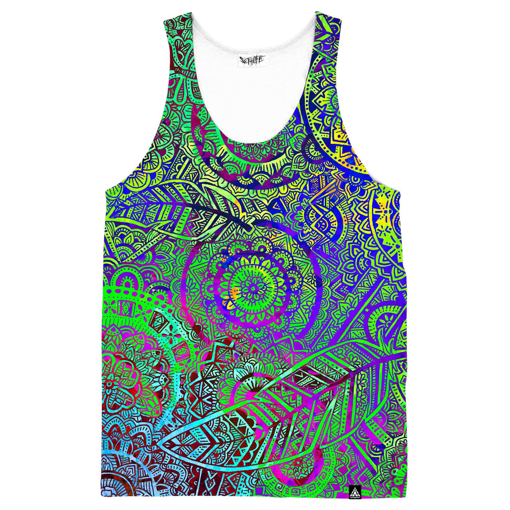 FEATHER MANDALA VIBE TANKTOP