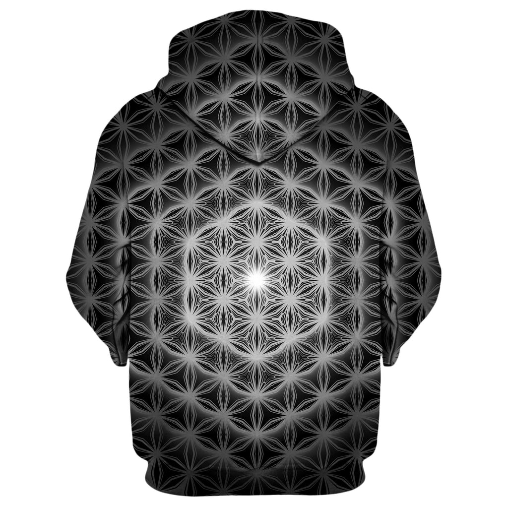 FLOWER OF LIFE GLOW HOODIE