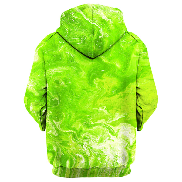 NEON GREEN RAVE LEGEND HOODIE
