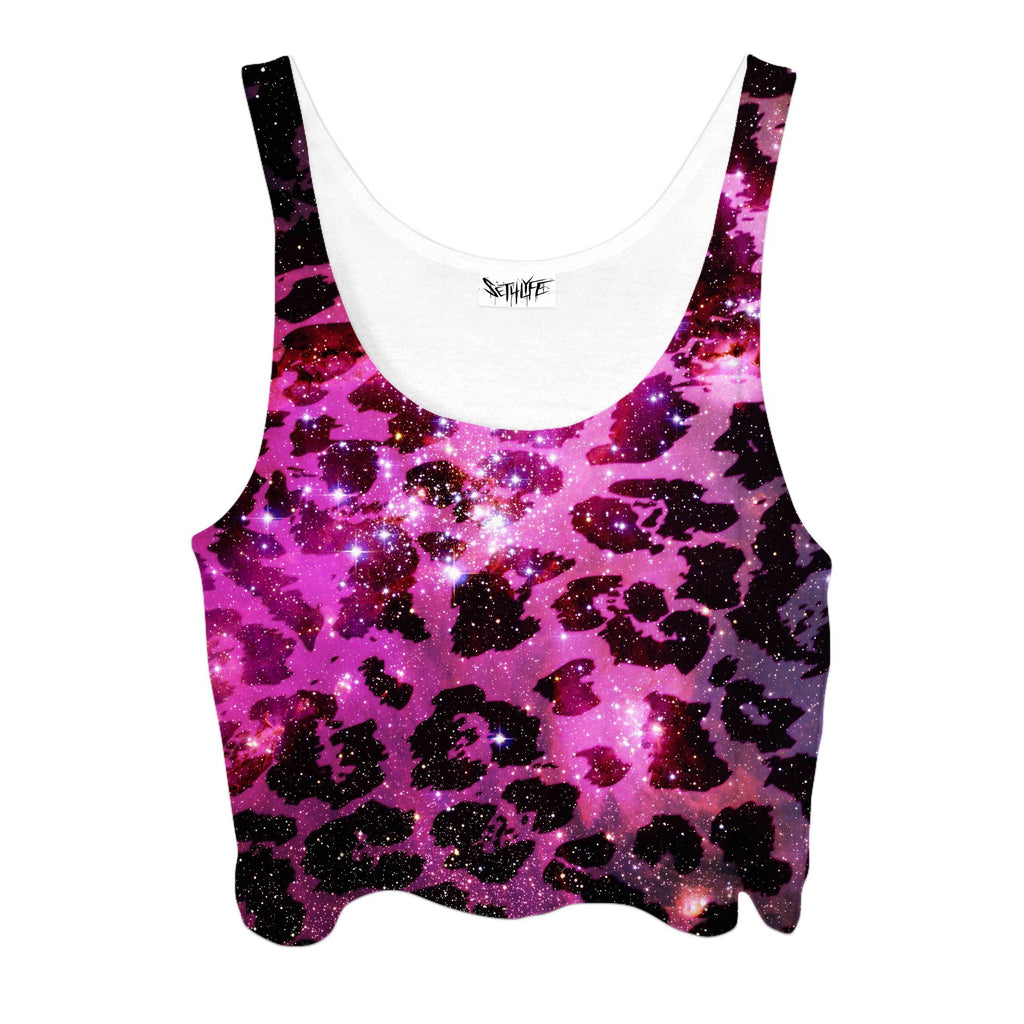 SPACE LEOPARD CROPTOP