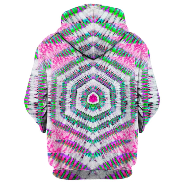 TRIPPY DYE GLITCH HOODIE