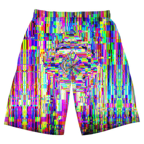 ABSTRACT GLITCH SHORTS