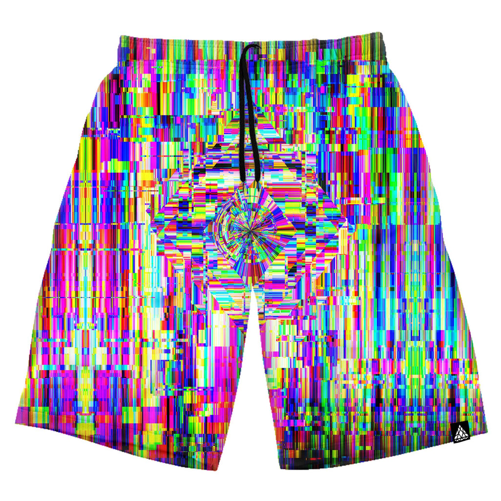 ABSTRACT GLITCH SHORTS