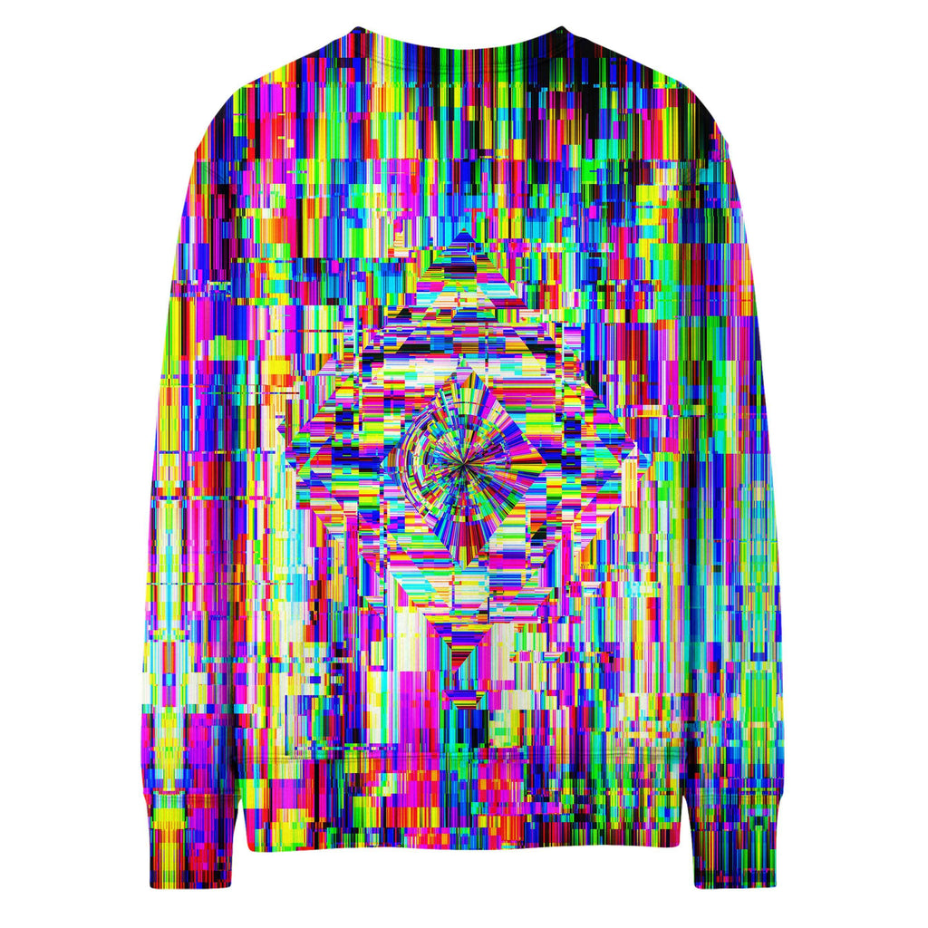 ABSTRACT GLITCH SWEATSHIRT