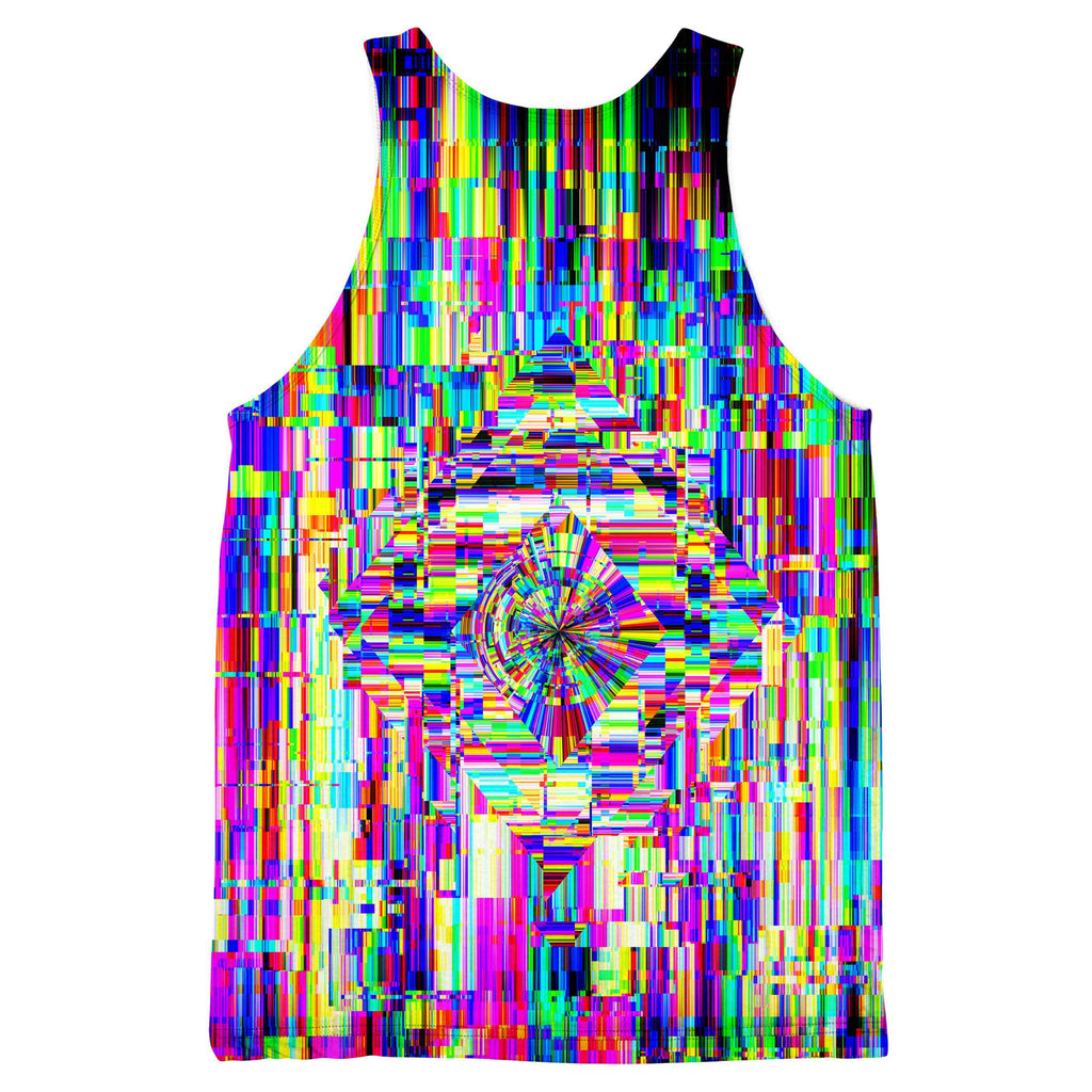 ABSTRACT GLITCH TANKTOP