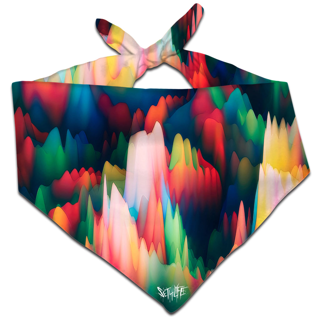 ABSTRACT WAVES BANDANA