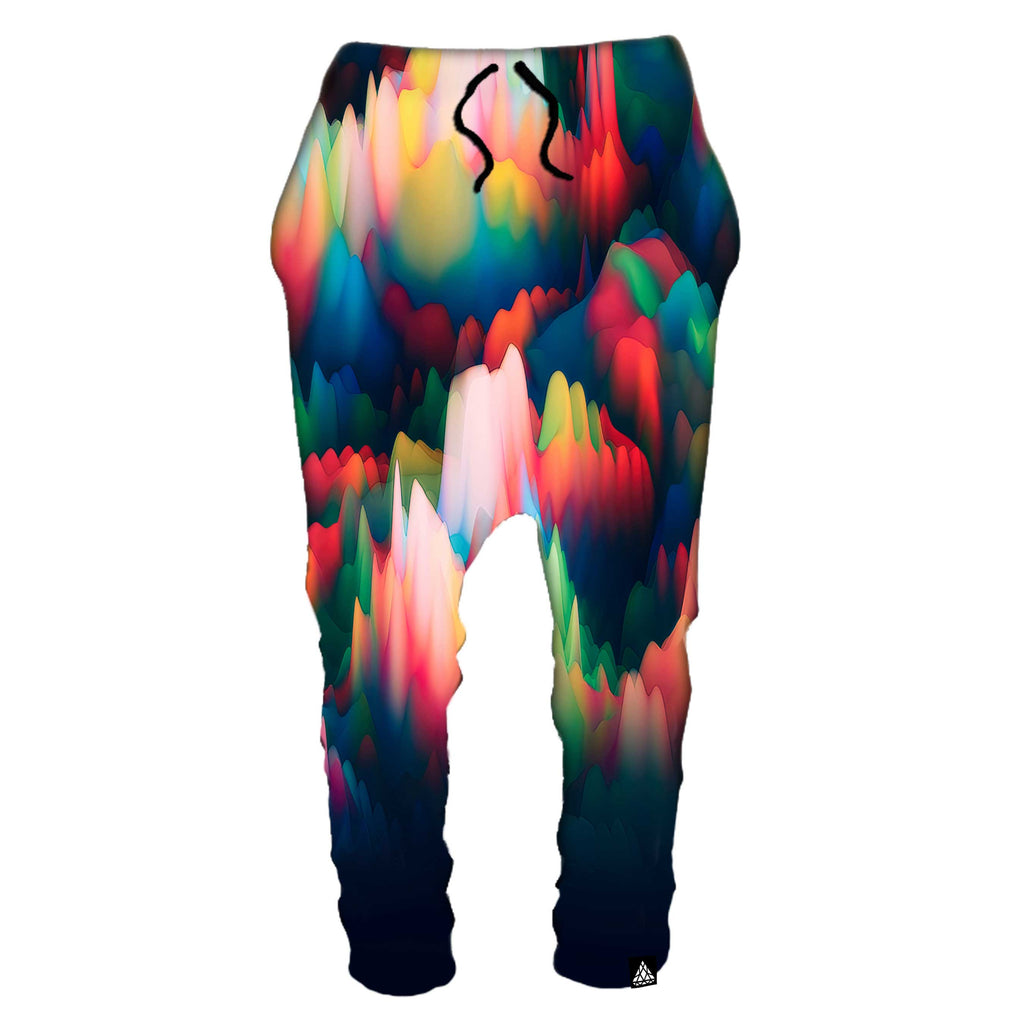 ABSTRACT WAVES DROP PANTS