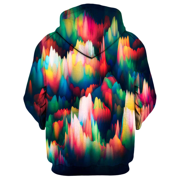 ABSTRACT WAVES HOODIE