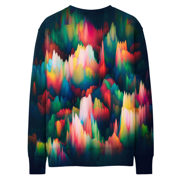 ABSTRACT WAVES SWEATSHIRT