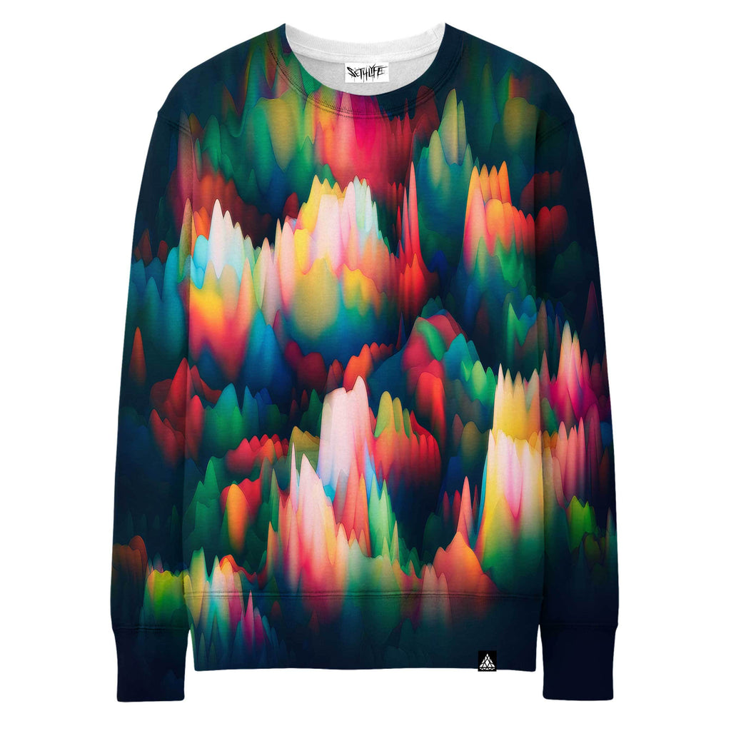 ABSTRACT WAVES SWEATSHIRT