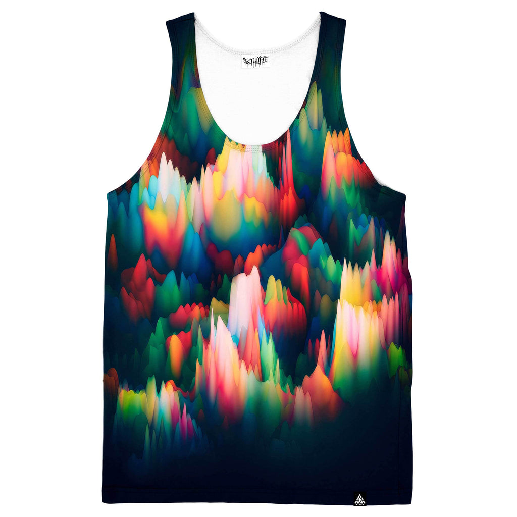 ABSTRACT WAVES TANKTOP