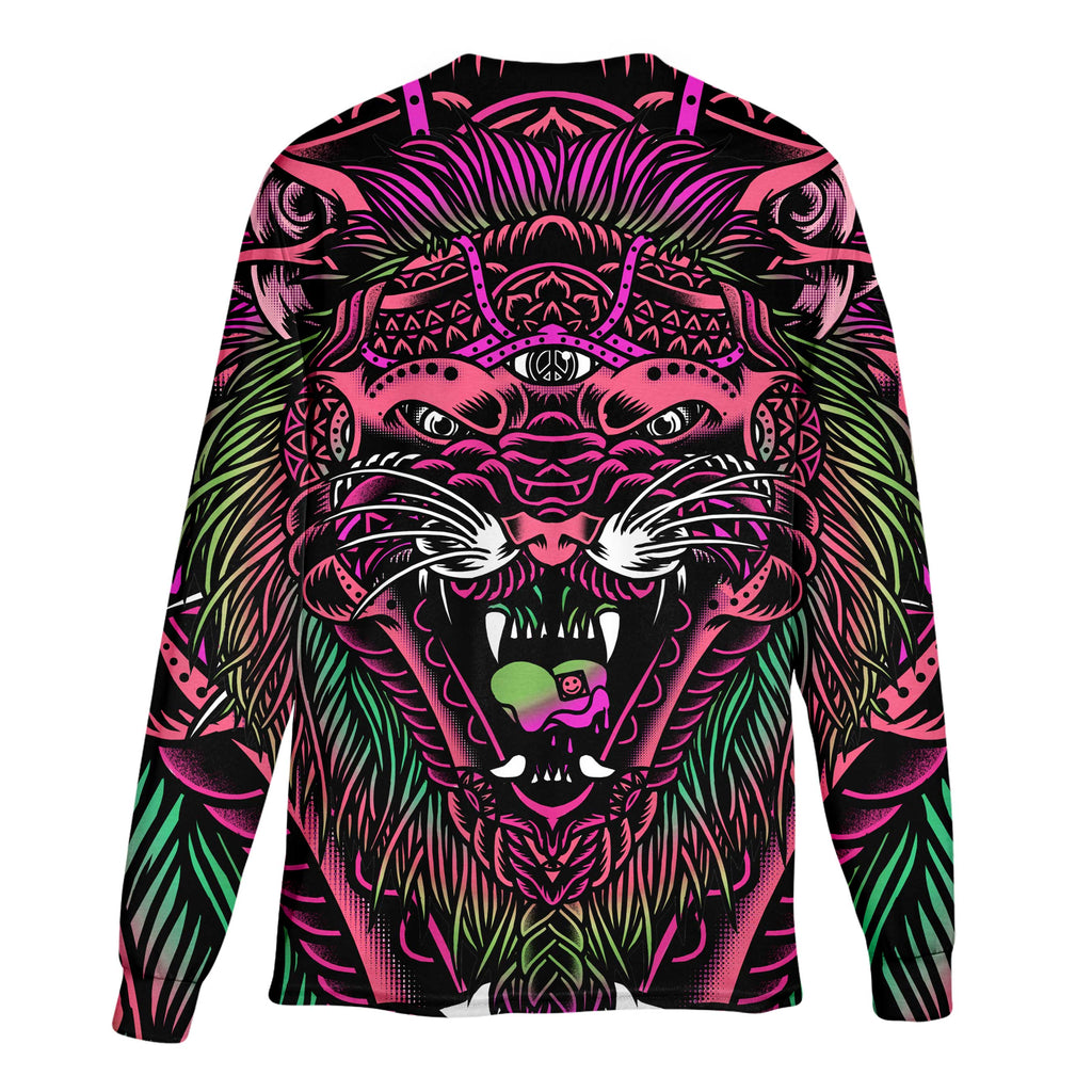 ACID TIGER PINK LONG SLEEVE T