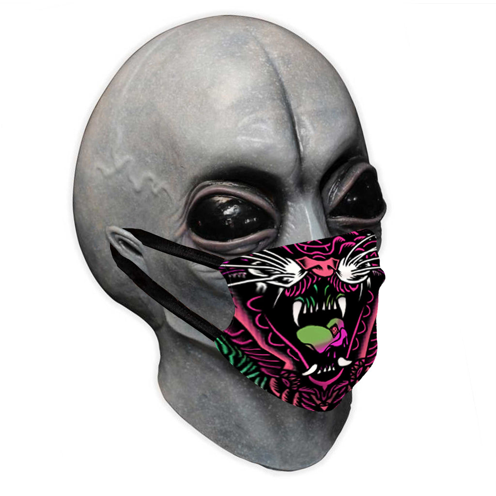 ACID TIGER PINK FACEMASK