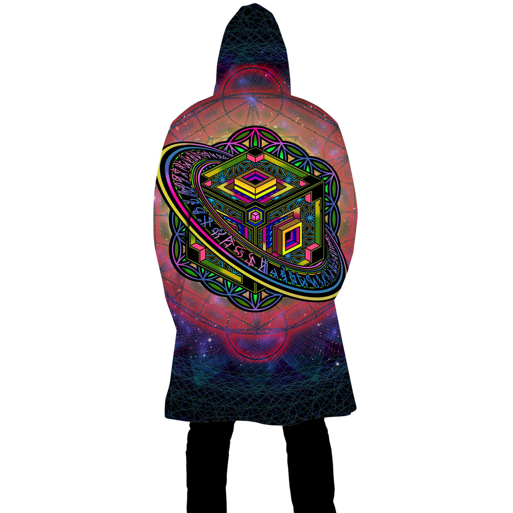 ALTERED PERSPECTIVE ZIP UP CLOAK