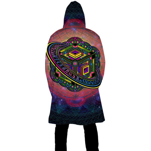 ALTERED PERSPECTIVE ZIP UP CLOAK