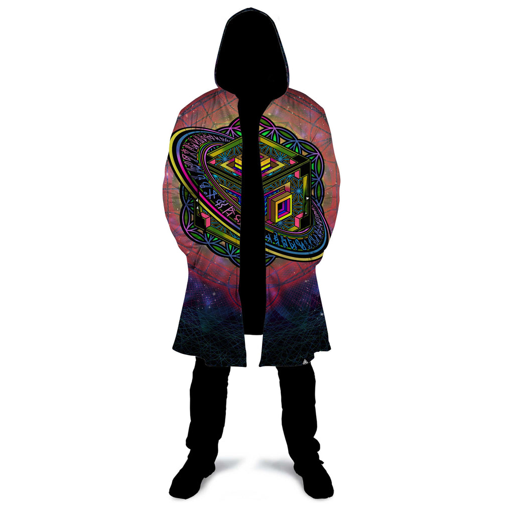 ALTERED PERSPECTIVE ZIP UP CLOAK