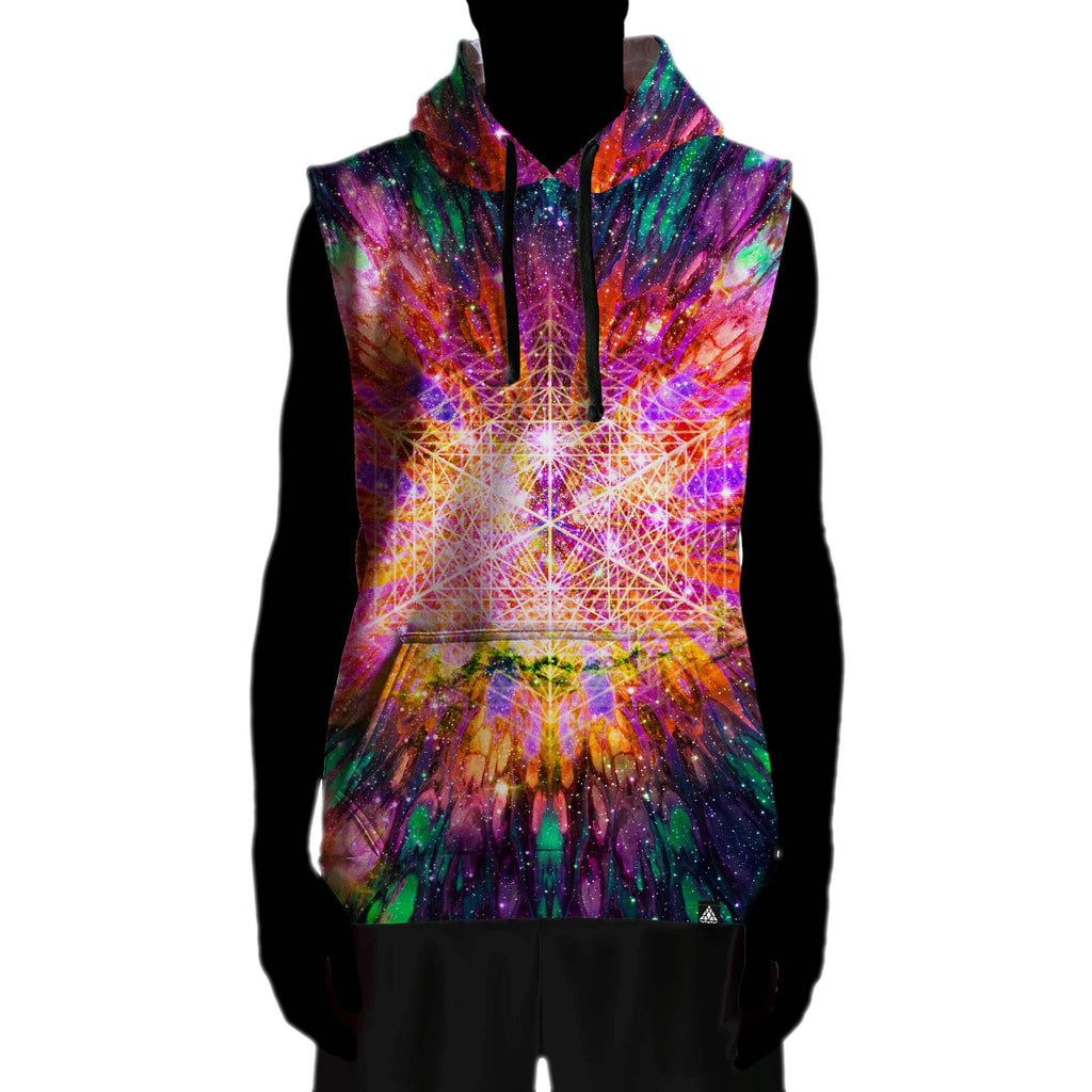 CALIFORNIA SUNSHINE PORTAL SLEEVELESS HOODIE