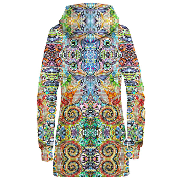 CHAKRA SEAHORSE HOODIE DRESS