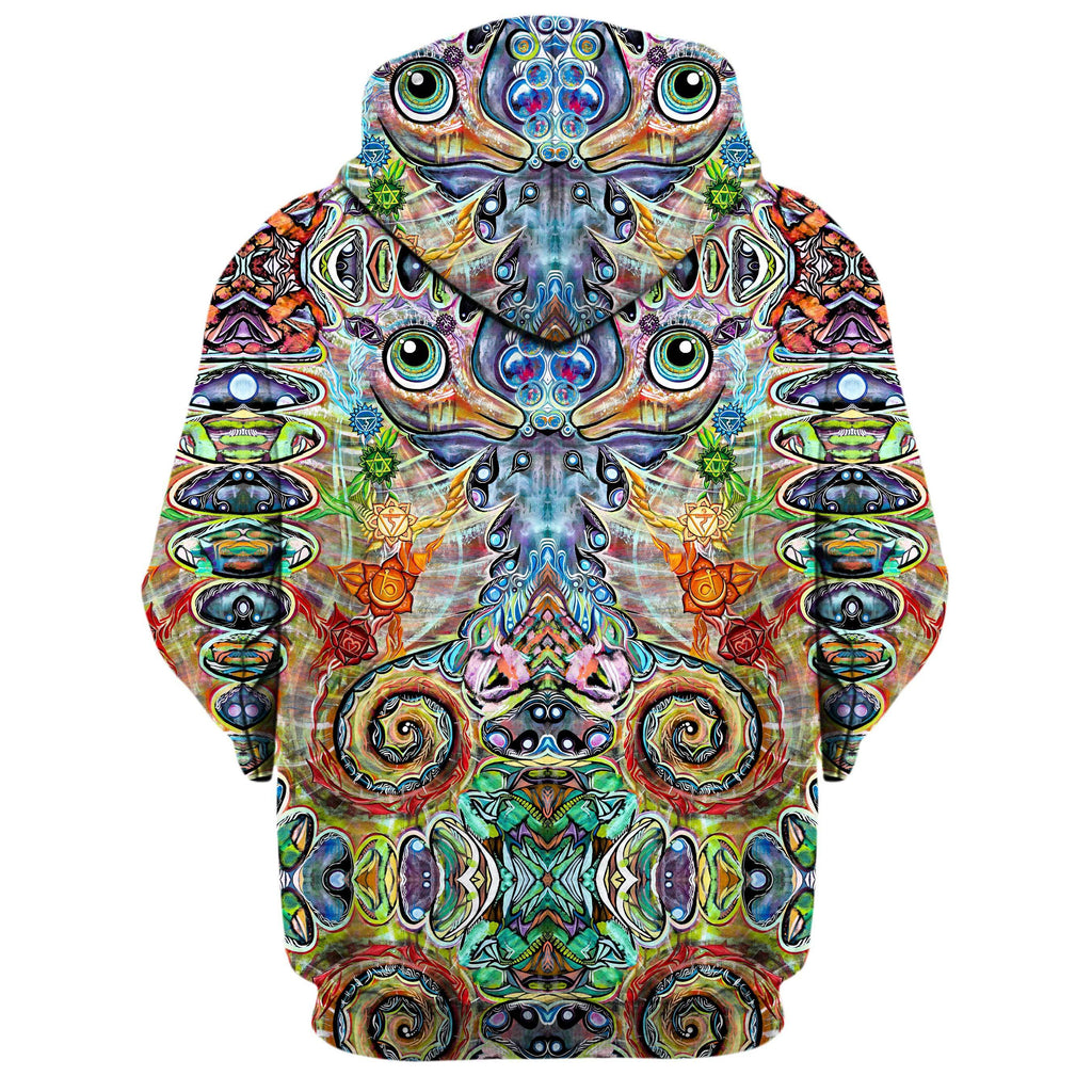 CHAKRA SEAHORSE ZIP UP HOODIE