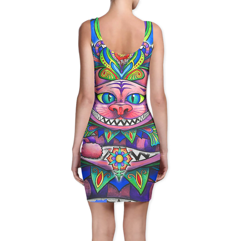 CHESHIRE CAT BODYCON DRESS