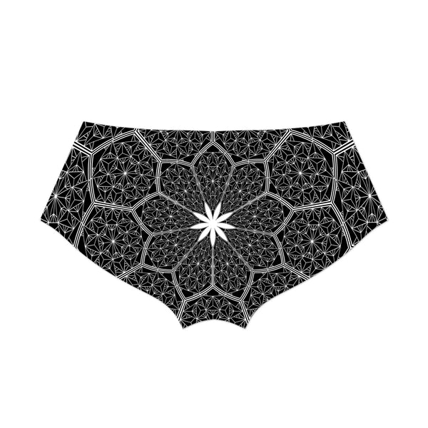 COSMIC HONEYCOMB BOOTY SHORTS