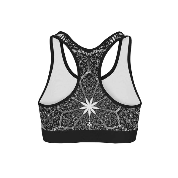 COSMIC HONEYCOMB SPORTS BRA