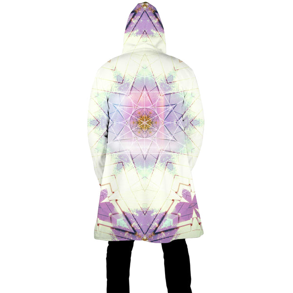 COTTON CANDY & LAVENDER ZIP UP CLOAK